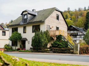 Large apartment near Willingen with a beautiful garden on the river Aarbach
